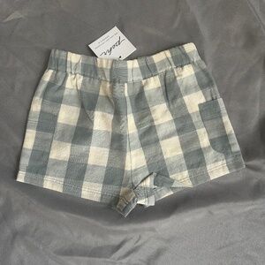 Pehr Organic Cotton Gingham Shorts